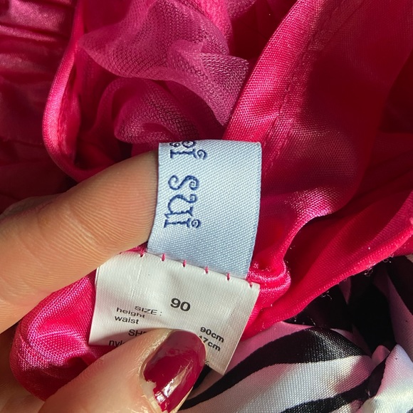 Kirei Sui Pink & Zebra Tutu Pettiskirt Age 2-4 - Picture 6 of 8